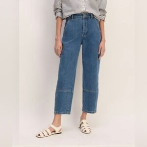 Everlane The Utility Barrel Pant/Jean Size 29R / 8 Denim